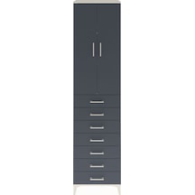 Hyperion Dolap 3 Raflı 7 Çekmeceli 2 Kapaklı 60x44x243 Aytaşı... Aytaşı