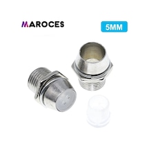 Ic-224-0 Led Soketi 5Mm Metal 5 Adet