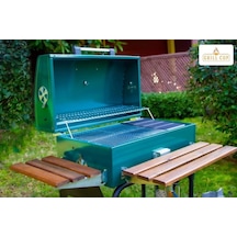 Grıllcup Gc75 Kömürlü Barbekü Bahçe Mangal Orman Yeşili