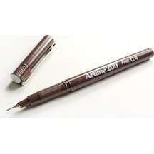 Artline Fineliner 0.4 Mm Koyu Kahverengi Ek-200n Çok Renkli