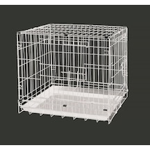 Gldısptm Dayang Köpek Kafesi Beyaz 61x44x50