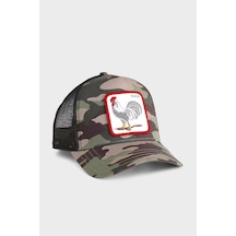 Goorin Bros 101-3548 Rooster File Detaylı Animal Baskılı Şapka Unisex Şapka 1013548 Kamuflaj