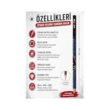 Örümcek Kurşun Kalem 1 Adet Fatih Yuvarlak Gövdeli Siyah Kurşun Kalem 2b Yumuşak Yazım Kolay Tutuş Kaliteli Okul Sınıf Çok Renkli
