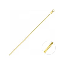 55 Cm Altın Oluklu Gurmet Zincir N11.6271