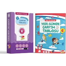 Kolay Öğrenme Yöntemiyle Ve Yedi Günde Çarpım Tablosu 2 Li Set 556381019