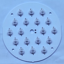 Tek Renk Yuvarlak 18 Li Power Led 108 Mm Led Bar Pcb