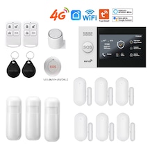 Obiem Tuya Akıllı Ev Güvenlik Alarm Sistemleri Kolay Kurulum Sim Kart/google Asistan/amazon/uzaktan Bağlantı