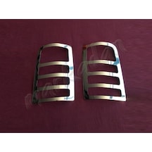 Woc Chrome Citroen Berlingo Krom Stop Çerçevesi 1996-2008 2 Parça