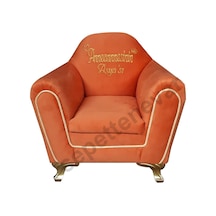 Isme Özel Şeritli Çocuk Koltuğu Turuncu (324111037) Turuncu