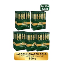 Jacobs Monarch Gold 30'lu 2gr Çözülebilir Kahve X 5 Paket Çözünebilir