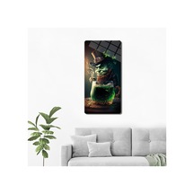 Cam Tablo Modern Art Serisi Goblin 40x80