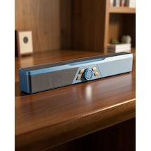 Bluetooth 5.4 Kablosuz Masaüstü Hoparlör 6 W Rgb Işıklı Bls86-5