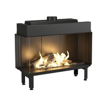 VOURLA 100 SOL CAM AÇIK GAZLI ŞÖMİNE