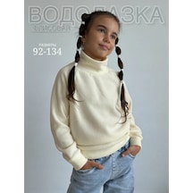 Libertykid Yüksek Yakalısı Sıcak Tutan Polar Balıkçı Yaka Kazak 174743495 Bej