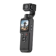 4k Ultra Hd Profesyonel Aksiyon Kamerası, Vlog Kamera, 330 Dönebilir, Yüz Takibi, Dokunmatik Ekran