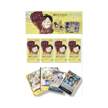 4 Paket One Piece Card Game Op07 500 Years Future Bandai Booster Japonca 24 Kart