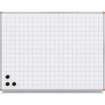 Panda 120 x 180 CM Kareli Mıknatıs Manyetik Yüzey Duvara Monte Beyaz-pan593b