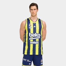 Adidas Fenerbahçe Basketbol 25/26 Erkek Sarı/lacivert İç Saha Forması Kt0562 Lacivert