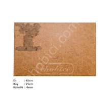 Ahşap Kanaviçe Supla Ks01 40X25Cm