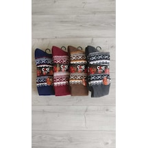 Yün Çorap 4'lü Paket Asorti Set3