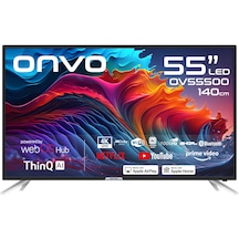 Onvo OV55500 55" Uydu Alıcılı 4K Ultra HD WebOS  Smart LED TV