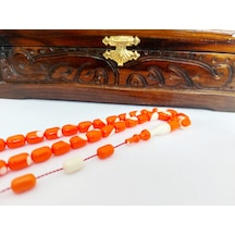 Soma Tesbih Ahmet Özdemir İmzalı Eski Bilardo Topu 5no Katalin Malzeme Tesbih