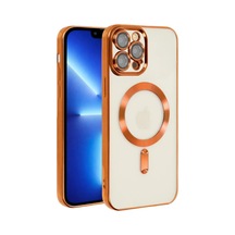 Apple İphone 13 Pro Kılıf Kross Magneticsafe Kapak - Turuncu 0.2M-Çok Renkli