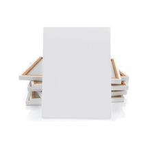 %100 Pamuk Öğrenci Işi Kampanyalı Yandan Zımbalı Tuval 35x50 Cm Resim Tuvali - 1 Adet - Boş Tuv Standart