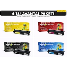 Tn-439 / Brother Mfc-l8690cdw İçin 4 Renk Uyumlu Toner Set