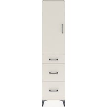 Hyperion Dolap Tek Raflı 3 Çekmeceli Tek Askılı 44x44x195 Aytaşı-aytaşı Aytası