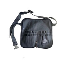 25 Cepli Pu Deri Makyaj Fırça Kemeri - Sanatçı Kemer Askısı Ve Tutucuyla Kozmetiklerinizi Düzenleyin