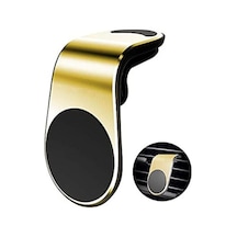 Araba Içi Mıknatıslı Telefon Tutucu Gold Motorola Droid Turbo Uyumlu Siyah