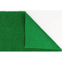 YEŞİL COLOURMAT Kaydırmaz Kaymaz Yolluk Karmaşık Halı Kıvırcık Paspas 120 cm X 200 cm