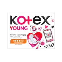 Kotex Young Tekli Paket Gündüz Ped 7'li 7'li Avantaj Paketi Mıchu