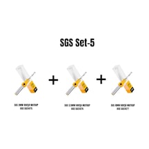 Sgs Set-5 Havşa Matkap Ucu 3 Mm+3,5 Mm+4 Mm