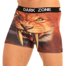 Darkzone Aslan Desenli 3D Erkek Boxer - Dzn1005