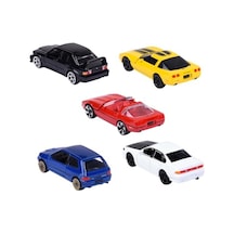 5'li Die-cast Araç Seti - Açılabilir Parçalar