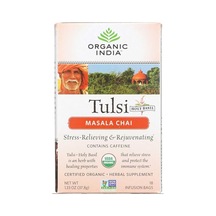 Tulsi - Masala Chai - Stress Azaltıcı - Canlandırıcı - 37,8 Gram