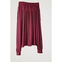 Erkilet Kadın Bordo Şalvar Bordo 38 - 48 Bordo