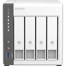 Qnap TS-433A2 4  GB 2x1 TB HDD 4x3.5" Sata Desteği Raid 0 Nas Depolama Ünitesi