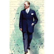 Aylak Adam Hobi-Mustafa Kemal Atatürk 6 Yumuşak Kapaklı Defter