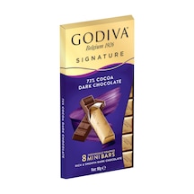 Godiva Signature Bitter Çikolata %72 Kakao 90 G - 4 Adet Tarı
