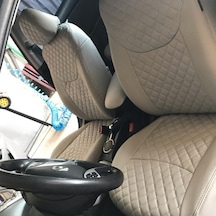 Hyundai Elantra Araca Özel Deri Oto Koltuk Kılıfı (488792615)