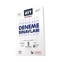 Ayt Eşit Ağırlık 5 Li Deneme Limit Yayınları