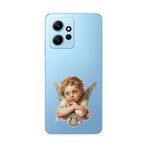 Redmi Note 12 4g Uyumlu Cupid's Dream Eros Un Rüyası Baskılı Silikon Kılıf Renkli