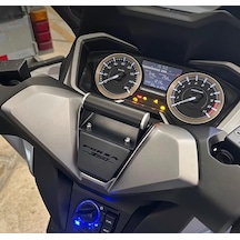 Honda Forza 250 Telefon-gps Tutucu Bağlama Aparatı/barı 2022-2025 Siyah