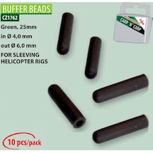 Cz 1762 Buffer Bead 25 Mm 4/6 Mm (10 Pcs) 25 Mm Yeşil