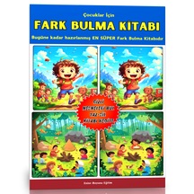 Çocuklar İçin Fark Bulma Kitabı