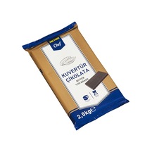Metro Chef Kuvertür %70 Bitter Çikolata 2,5 Kg Pastacılık Ürünü 2'li Ekonomik Paket Avantaj Paketi M