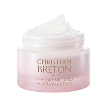 Hyaluronik Asit+argan Yağlı Nemlendirici Yüz Kremi 50 Ml Brightt586